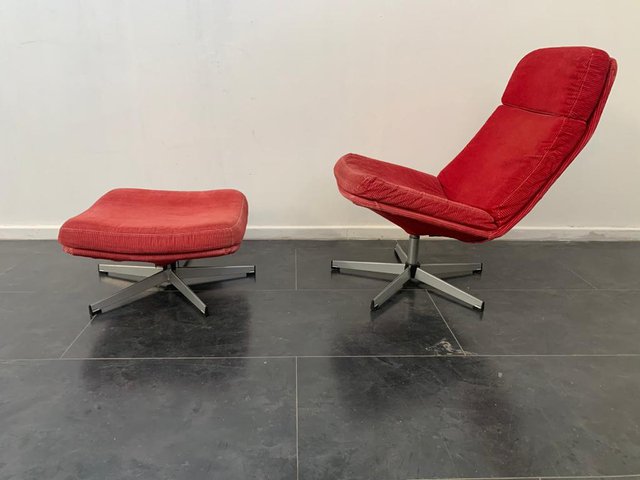 armchair with footstool ikea