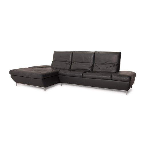 Roxanne Anthracite Leather Corner Sofa From Koinor For At Pamono Roxanne Anthracite Leather Corner Sofa, White Leather Corner Sofa Ikea