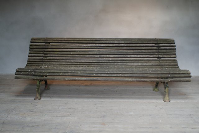 Vintage Lattenrost Gartenbank bei Pamono kaufen