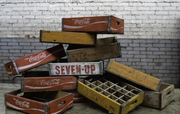 Coca Cola Getränkekiste, 1960er bei Pamono kaufen