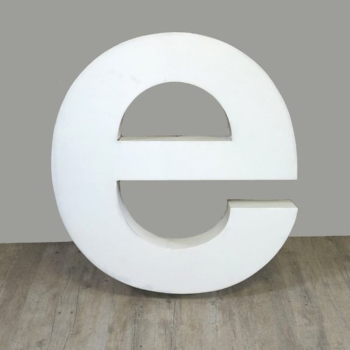 Large Vintage Letter E Wall Decor 1970s For At Pamono - Giant Letter K Wall Decor