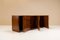 Brutalist Model Norman African Walnut Sideboard by Luciano Frigerio, Italy, 1970s 4