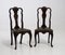 Chaises d'Appoint Antiques Style Rococo avec Laque de Chine, Set de 2 10