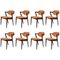 Customizable Rosewood Dining Chairs by Kai Kristiansen for Schou Andersen, 1960s, Set of 8 1