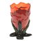 Clear Dark Ruby, Matt Red, Bottle Green Extracolour Vase by Gaetano Pesce for Fish Design 1