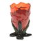 Clear Dark Ruby, Matt Red, Bottle Green Extracolour Vase by Gaetano Pesce for Fish Design, Image 1