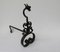 French Wrought Iron Andirons, 1900, Set of 2 2