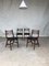 Mid-Century Oak Dining Chairs, 1950s, Set of 4 1