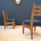 Dining Chairs by Guillerme et Chambron for Votre Maison, 1950s, Set of 4 2