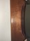 Art Deco Dutch Solid Oak Mirror 2