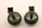 Art Deco Bronze Vases from G.A.B, 1930s, Set of 2, Image 2