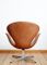 Leather Swan Chair by Arne Jacobsen for Fritz Hansen, 1965 10