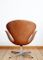 Leather Swan Chair by Arne Jacobsen for Fritz Hansen, 1965, Image 10