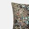 Black Multi Crystalline Square Cushion by Other Kingdom 3