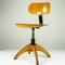 Silla de escritorio Bauhaus Mid-Century con altura regulable de Böhler, Imagen 2