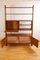 Mid-Century Teak Room Divider with Bar Cabinet 2