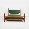 Italienisches Mid-Century L12 Doppelbett aus Holz & Stoff von Fulvio Raboni, 1959 20