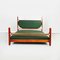 Mid-Century Italian Wood and Fabric L12 Double Bed by Fulvio Raboni, 1959 20