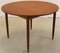 Mid-Century Round Extendable Dining Room Table, Image 1