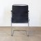 Vintage Tubular Side Chair with Black Manchester Fabric, 1930s 6
