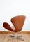 Leather Swan Chair by Arne Jacobsen for Fritz Hansen, 1965 13