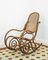 Rocking Chair Antique en Roseau par Michael Thonet pour Thonet 13