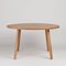 Dining Table One Round in Natural Oak from Another Country, Image 1