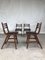 Mid-Century Oak Dining Chairs, 1950s, Set of 4 4
