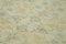 Beige Turkish Hand Knotted Wool Oushak Carpet 5