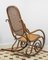 Rocking Chair Antique en Roseau par Michael Thonet pour Thonet 22