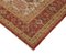 Red Oriental Handmade Wool Oushak Carpet 5