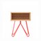 Nove Side Table in Red by Mendes Macedo for Galula, Image 4