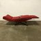 Adjustable Terra Red Fabric P40 Lounge Chair by Osvaldo Borsani for Tecno, 1950s 8