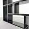 Vintage Modular Cubic Bookcase in Black Laminate, 1970s 4