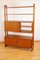 Mid-Century Teak Raumteiler mit Barschrank 9