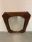 Art Deco Dutch Solid Oak Mirror 10