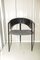 Post Modern Metal and Ebonised Beech Tripod Chair, 1980s 13