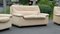 Small Beige Leather 2-Seat Sofa from de Sede 2