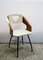 Geschwungene laminierte Stühle aus Schichtholz von Carlo Ratti für Industria Compensati Curvati, 1950er, 2er Set 4
