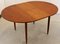 Mid-Century Round Extendable Dining Room Table, Image 3