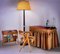 Mid-Century Italian Bedroom Set attributed to Vittorio Dassi, 1955, Set of 3, Image 3