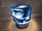 Large Swedish Modern Blue Glass and Cork Mushroom Sinnerlig Table or Floor Lamp by Ilse Crawford for Ikea, 2016 5