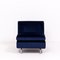 Blue Velvet Dubuffet Lounge Chairs by Rodolfo Dordoni for Minotti, 1990s, Set of 2, Image 6