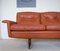 Vintage Danish Sofa Set in Cognac Leather by Skipper, Set of 2 6