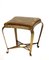 Mid-Century Gilded Iron Stool & Console by Pier Luigi Colli 2