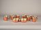 Swedish Cups in Copper from Dorre, 1970s, Set of 14 1