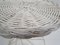 Metal and Rattan Wire Stool, 1950s 6