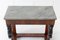 Early 19th-Century Walnut Console Table with Marble Top 5