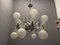 Large Chrome Space Age Sputnik Glass Chandelier, 1970s, Image 4