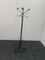 Coat Rack in Steel and Anthracite Lacquer, 1970s 3